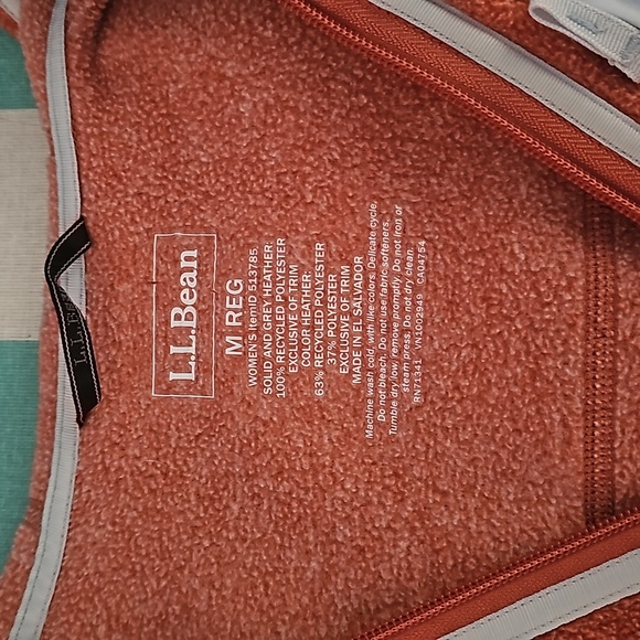 LL Bean fleece jacket - Picture 2 of 2